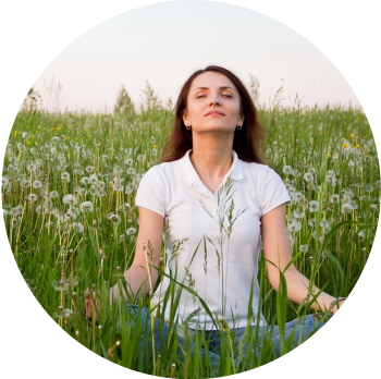 relaxed-woman-doing-therapy Approach to healing that connects physical and emotional health